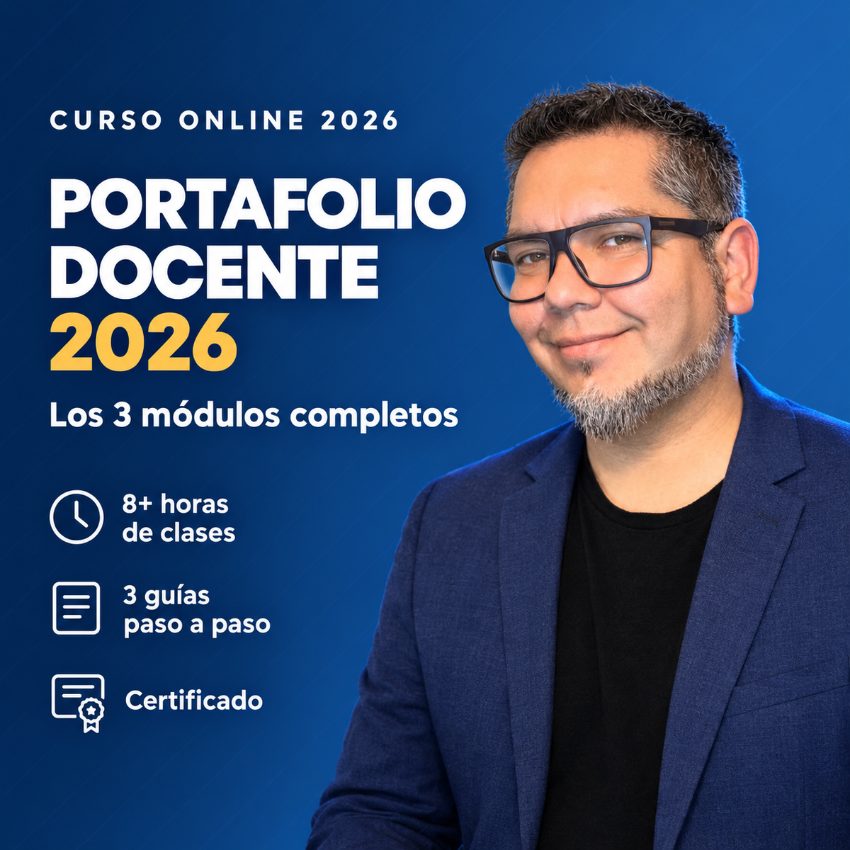 Curso Portafolio Docente 2026 — Completo con Guías, Podcasts y Certificado